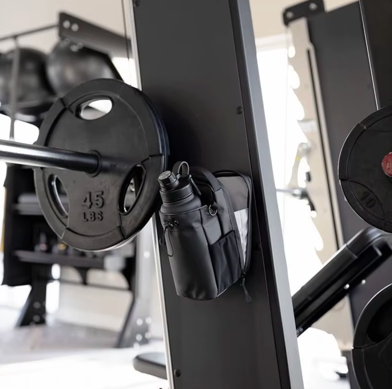 BANDOLERA PORTA TERMO GIMNASIO MAGNETICO