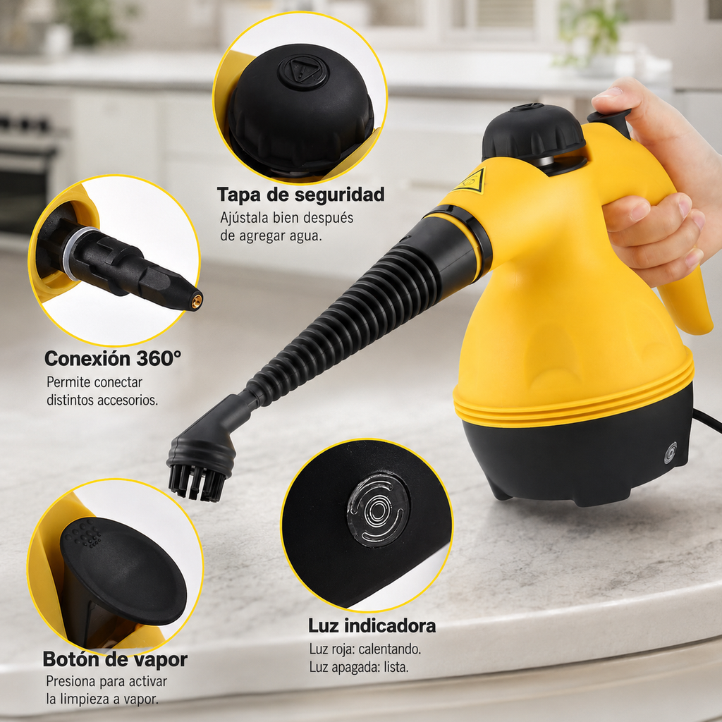 Máquina de limpieza a vapor